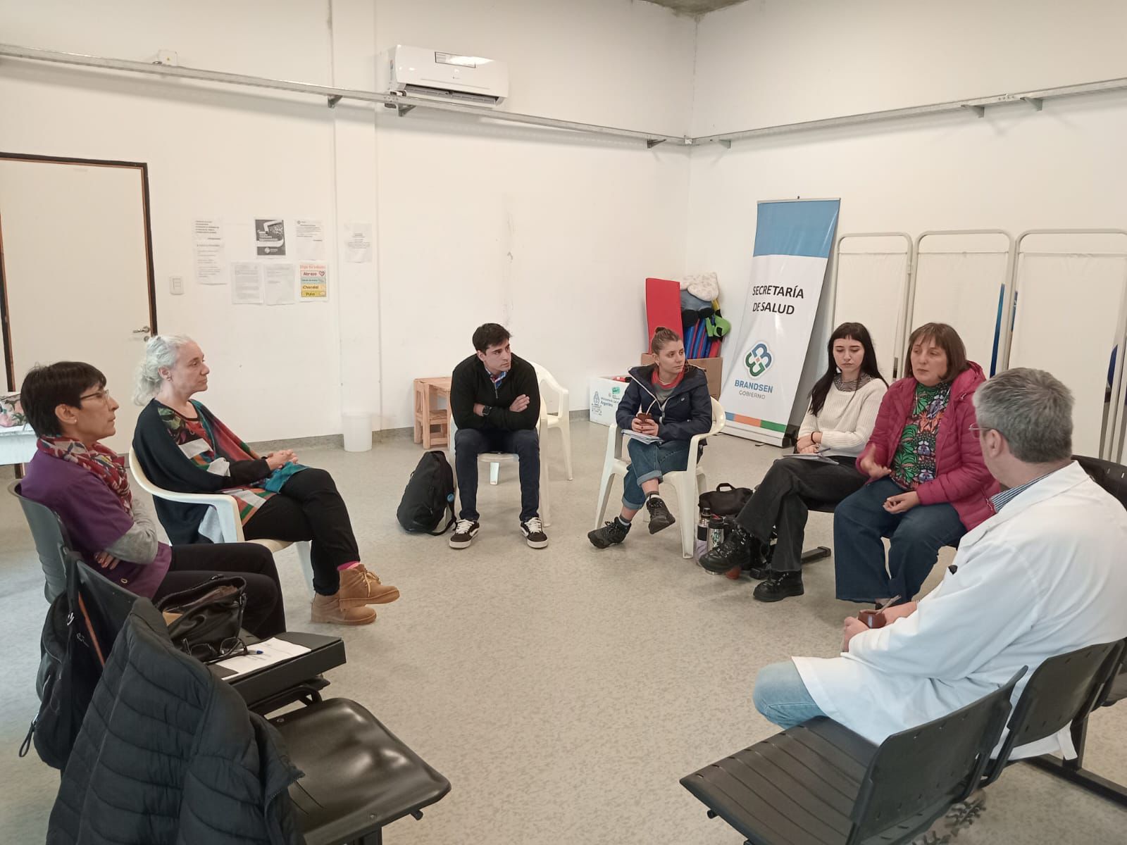 Visita de autoridades sanitarias provinciales al CAPS Las Mandarinas