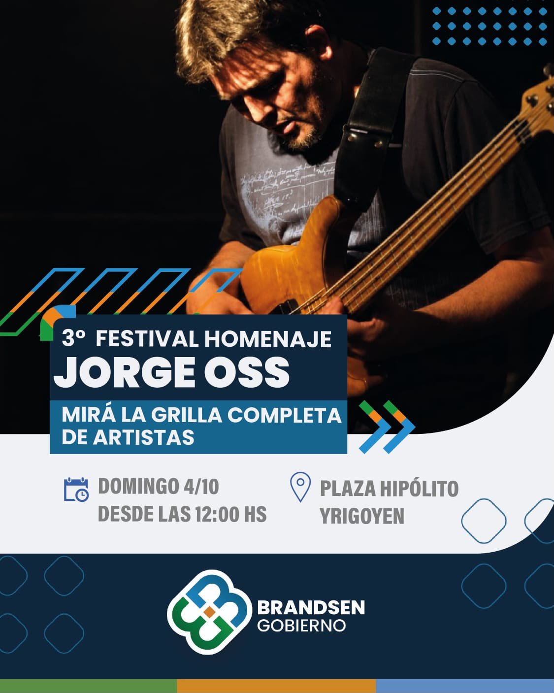 Brandsen se prepara para el 3° Festival Homenaje a Jorge Oss