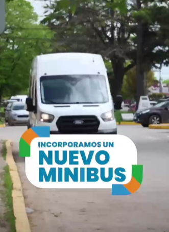 El Municipio incorporó un nuevo minibús